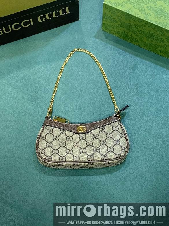 Gucci Bags 1:1 Ophidia 764960 10X19X3cm DF 3colour