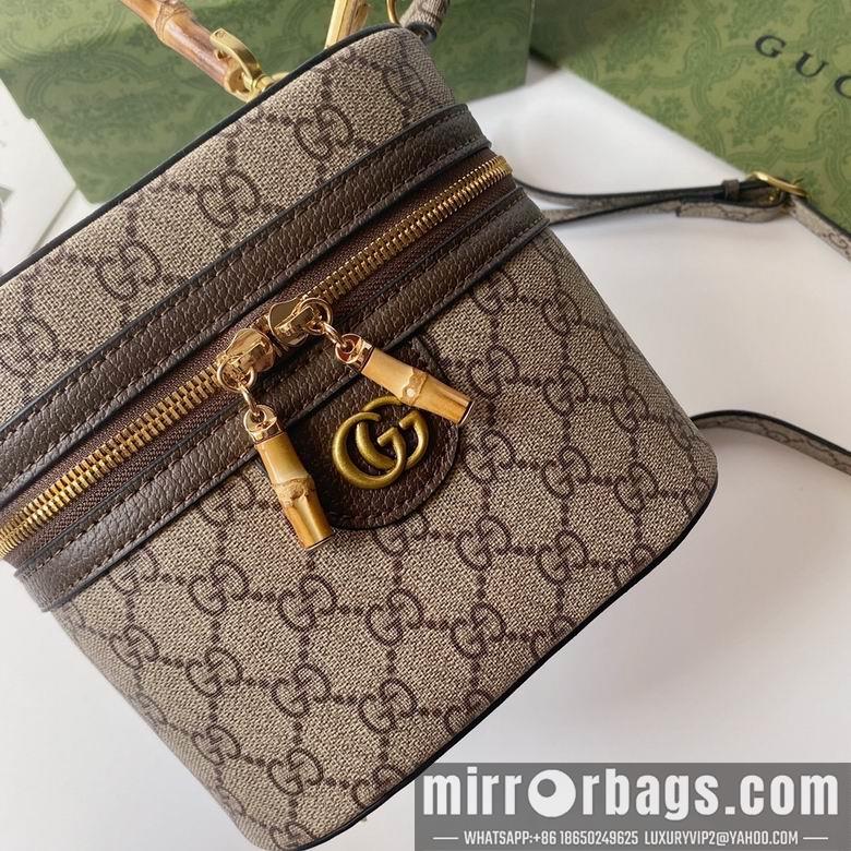 Gucci Bags 1:1 760200 15.5X13.5X4cm YG 2colour