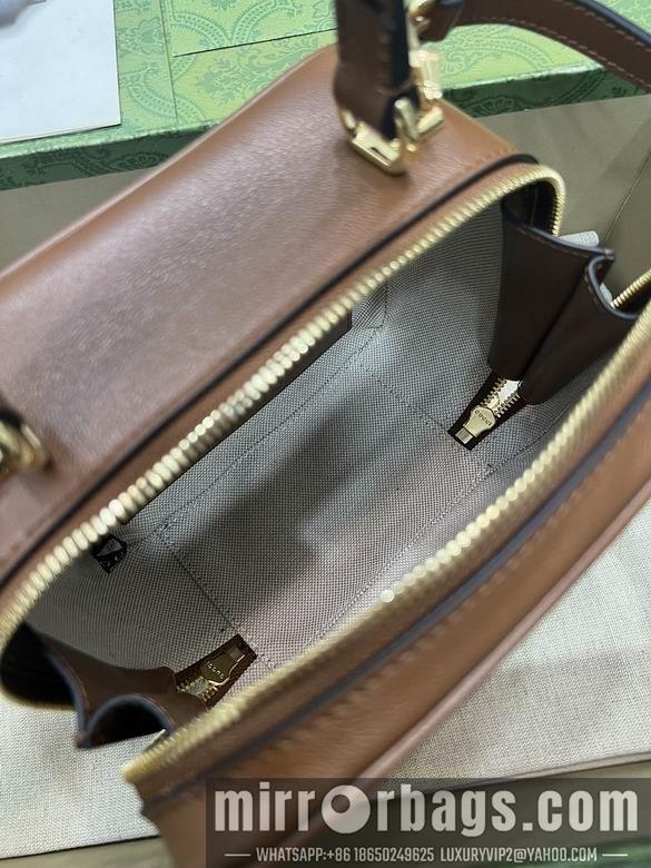 Gucci Bags 1:1 744434 17X15X9cm YG 3colour