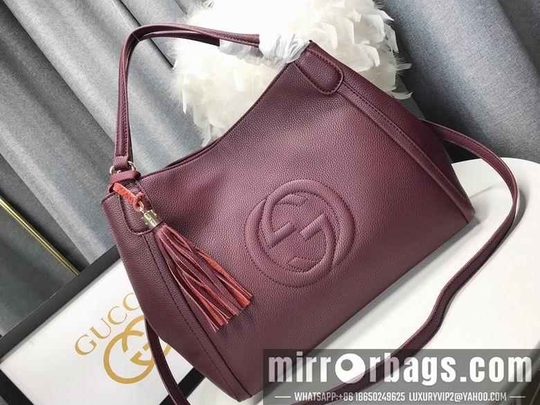 Gucci Bags 1:1 WD282309紫色 35X29X16