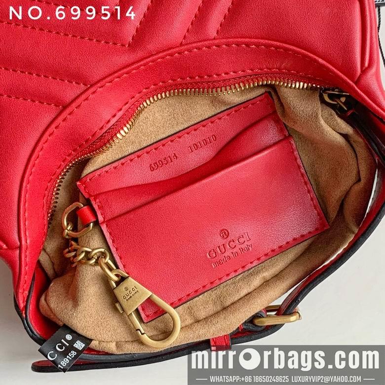 Gucci Bags 1:1 699514 21X11X5cm XMY 4colour