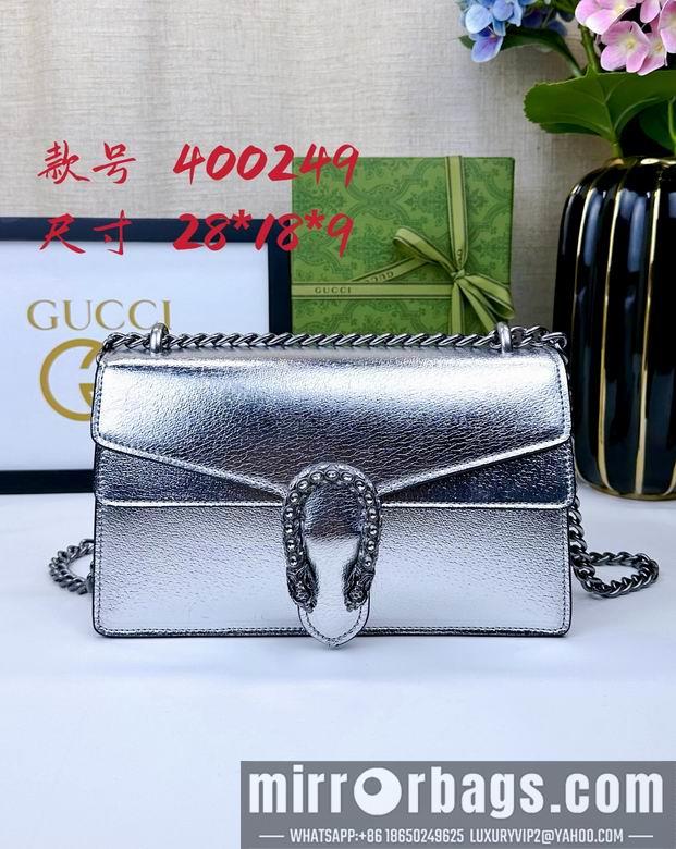 Gucci Bags 1:1 400249 28X18X9cm DF 2colour