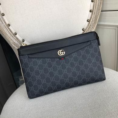 Gucci Bags 1:1 7536-4 28X18X2.5cm WP 2colour