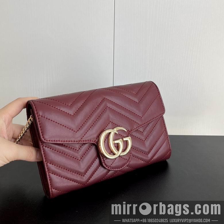 Gucci Bags 1:1 474575 20X13X6cm DF 2colour