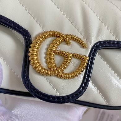 Gucci Bags 1:1 574969 16.5X10.2X5.1cm DF 2colour