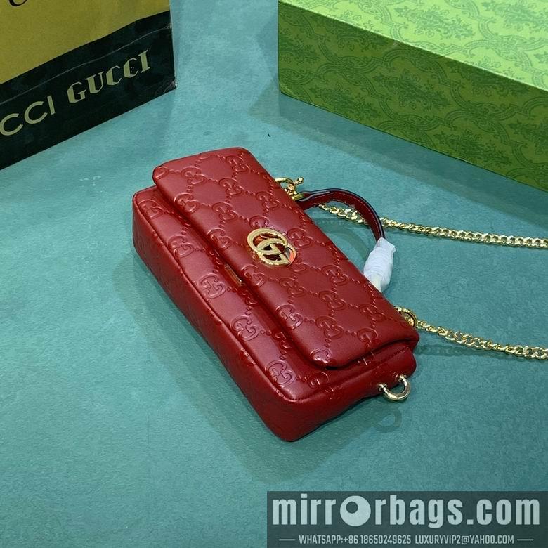 Gucci Bags 1:1 806017 21.1X12.4X4.6cm DF 2colour