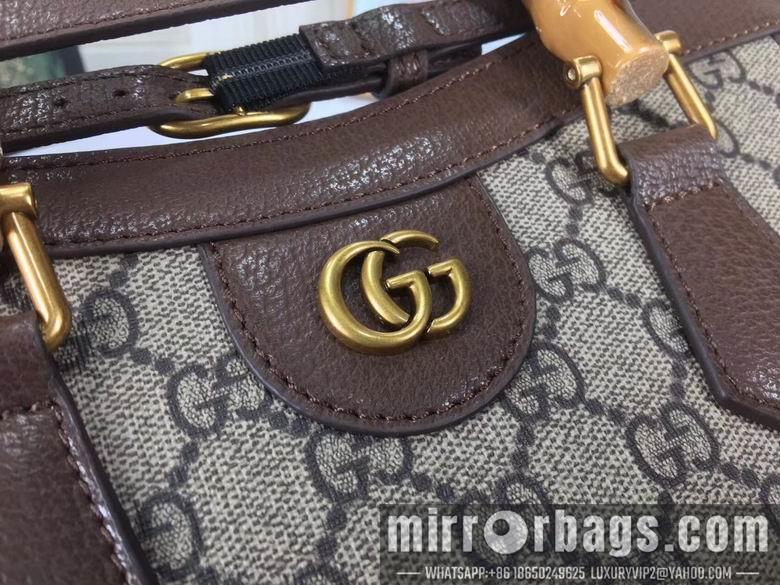 Gucci Bags 1:1 WD660195啡色 27X24X11