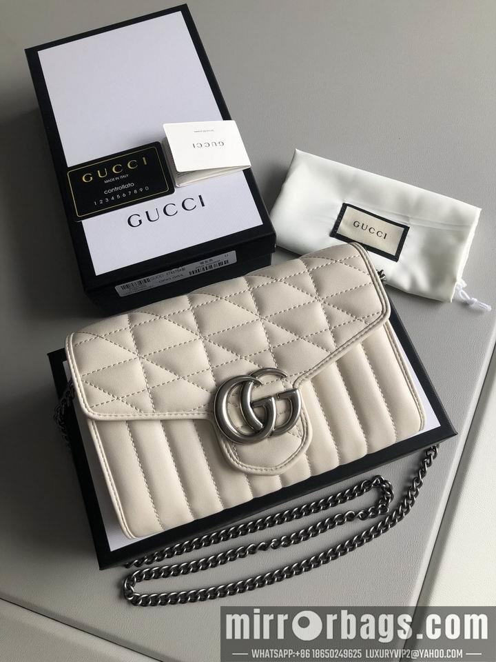 Gucci Bags 1:1 GG Marmont 474575 20x13x6cm df06