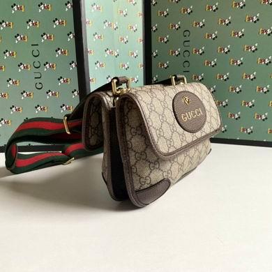 Gucci Bags 1:1 WD501050啡棕 22X16.5X4