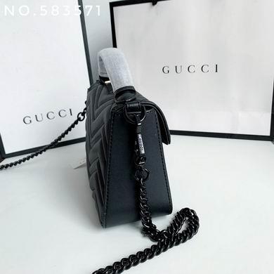 Gucci Bags 1:1 Marmont 702563 21X15.5X8cm DF