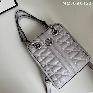 Gucci Bags 1:1 696123 16X19X7cm DF 3colour