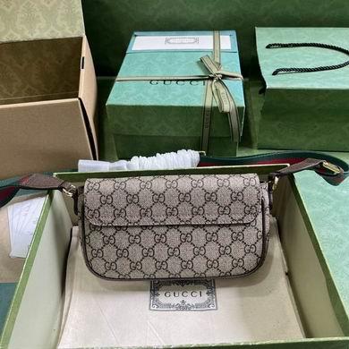 Gucci Bags 1:1 764961 13X22X4cm YG 3colour