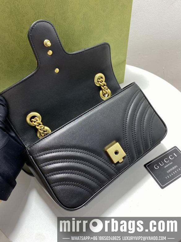 Gucci Bags 1:1 446744 22cm XMY 4colour
