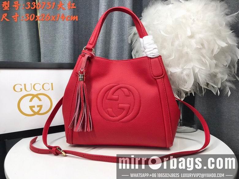 Gucci Bags 1:1 WD336751红色 30X26X4