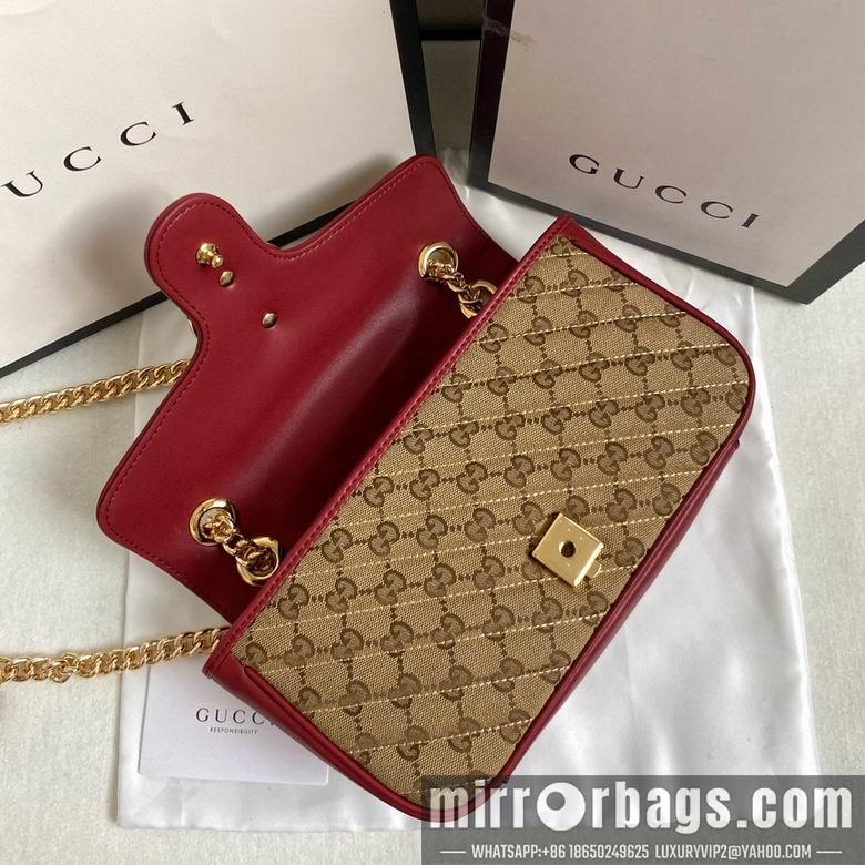 Gucci Bags 1:1 443497 26X15X7cm DF 2colour