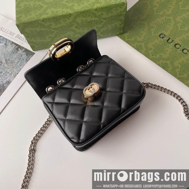 Gucci Bags 1:1 741457 18X14.5X8cm YG 4colour