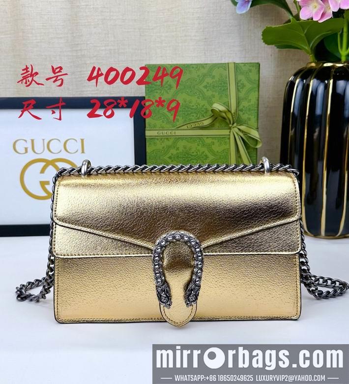 Gucci Bags 1:1 400249 28X18X9cm DF 2colour