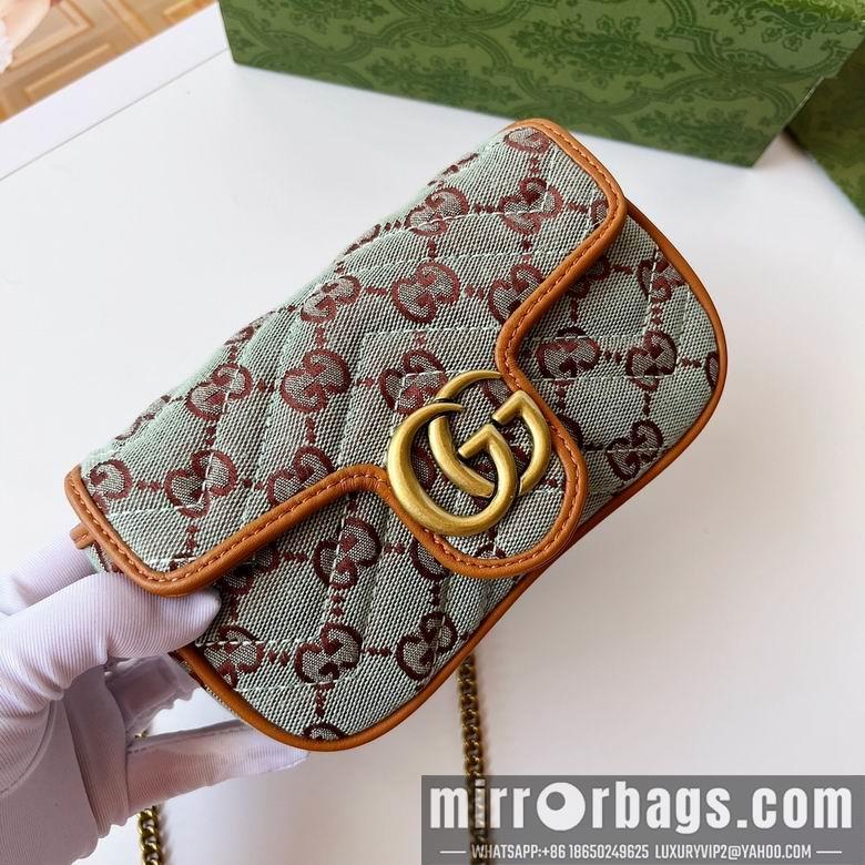 Gucci Bags 1:1 783141 16.5X9.5X4.5cm DF