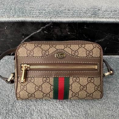 Gucci Bags 1:1 WD517350啡色 17.5X12X5.5
