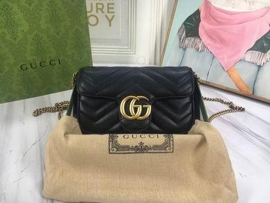 Gucci Bags 1:1 476433 16.5X10X5cm DF 2colour
