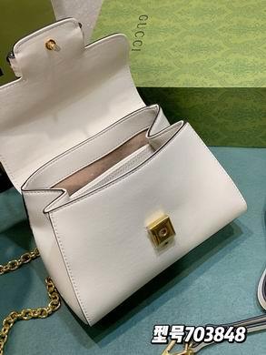 Gucci Bags 1:1 703848 22X16X10.5cm DF 2colour