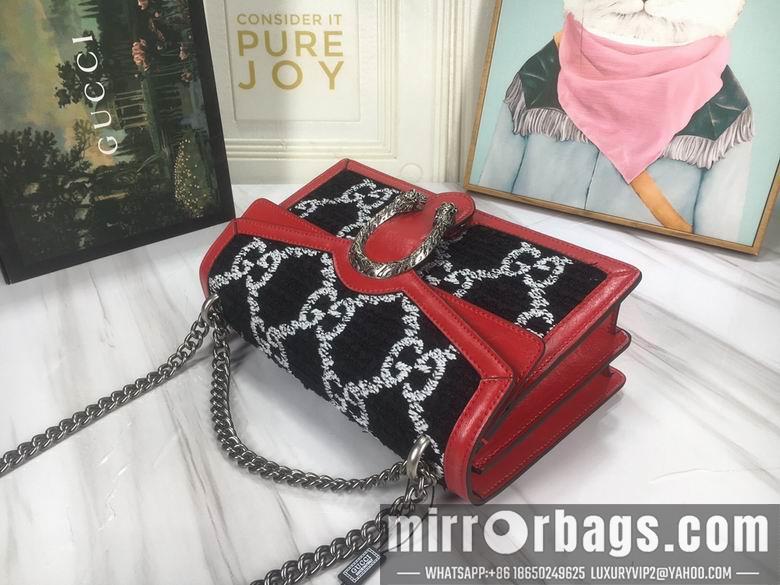 Gucci Bags 1:1 WD400249黑底花 28X18X9