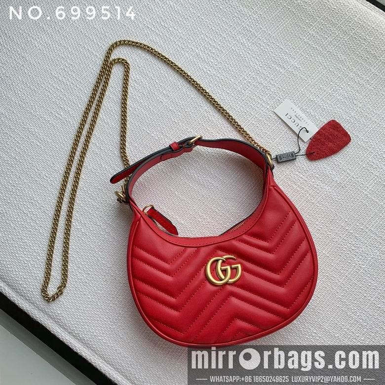 Gucci Bags 1:1 699514 21X11X5cm XMY 4colour