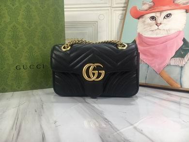 Gucci Bags 1:1 446744 23X14X6cm DF 2colour