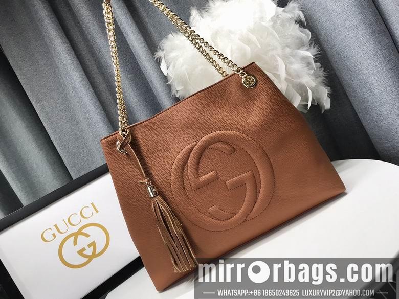 Gucci Bags 1:1 WD308982棕色 38X27X14