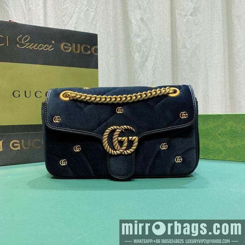 Gucci Bags 1:1 443497 26X15X7cm DF 2colour
