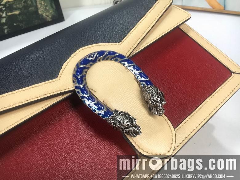 Gucci Bags 1:1 WD400249红蓝杏 28X18X9
