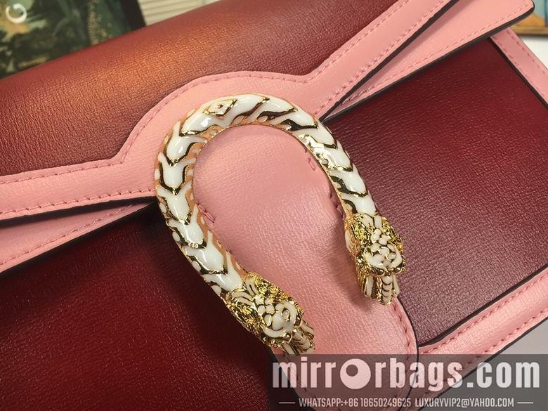 Gucci Bags 1:1 WD400249红粉 28X18X9