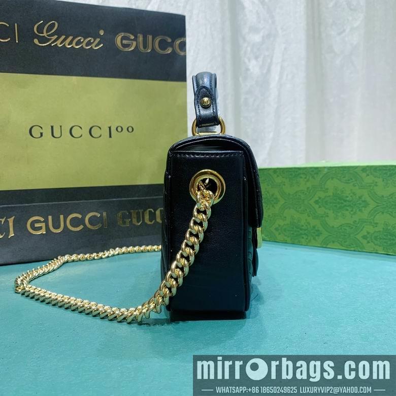 Gucci Bags 1:1 811238 17X13X6cm DF 2colour