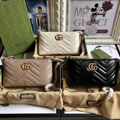 Gucci Bags 1:1 443447 22X13X3.5cm DF 3colour