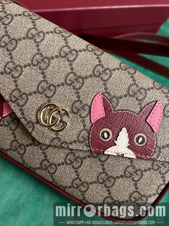 Gucci Bags 1:1 818764 22X13X4cm DF 2colour