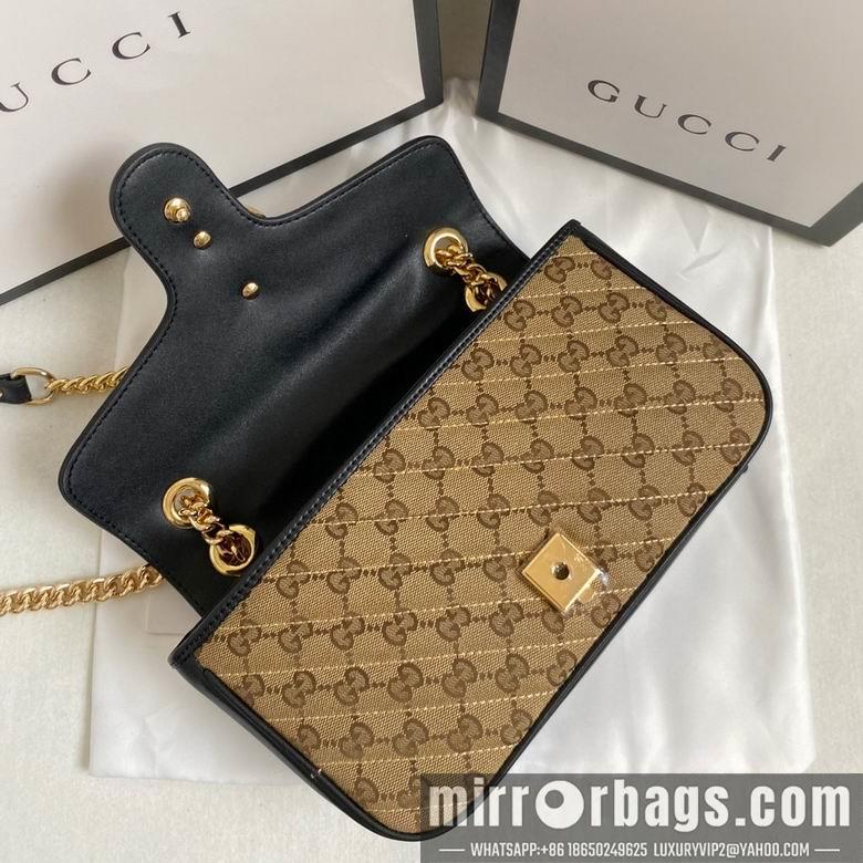 Gucci Bags 1:1 443497 26X15X7cm DF 2colour