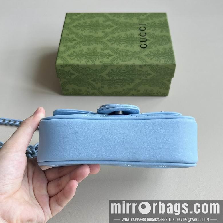Gucci Bags 1:1 699757 16.5X9.5X4.5cm DF 4colour