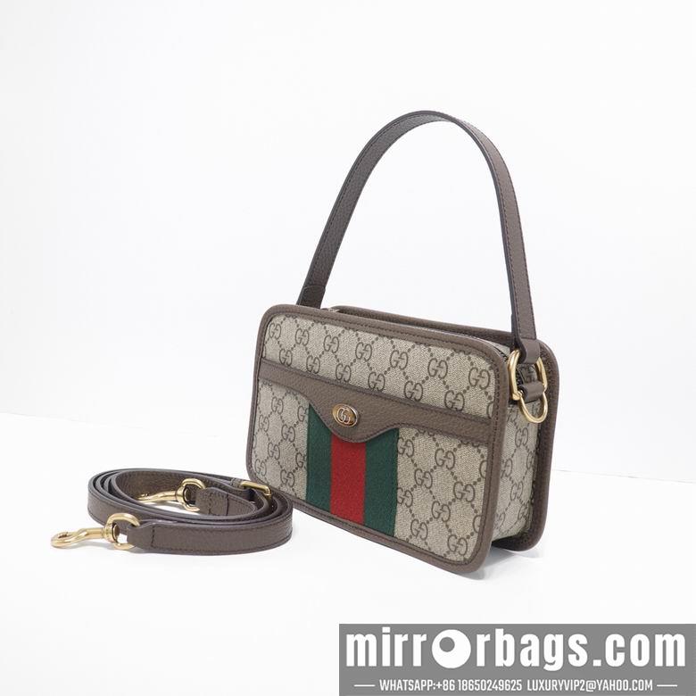 Gucci Bags 1:1 WD598130啡 22X13.5X6.5