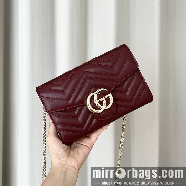 Gucci Bags 1:1 474575 20X13X6cm DF 2colour
