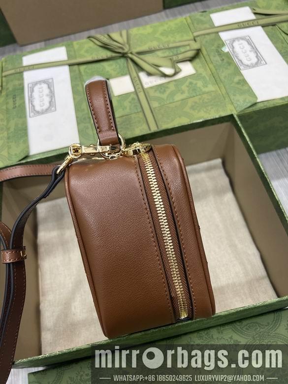 Gucci Bags 1:1 744434 17X15X9cm YG 3colour