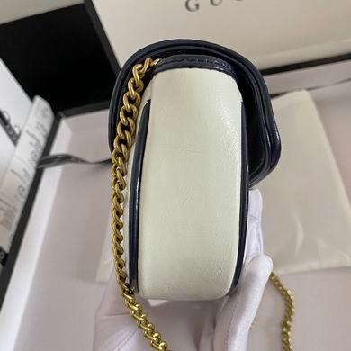 Gucci Bags 1:1 574969 16.5X10.2X5.1cm DF 2colour