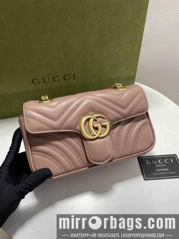 Gucci Bags 1:1 446744 22cm XMY 4colour