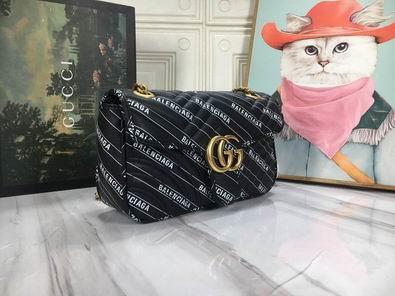 Gucci Bags 1:1 GG Marmont 44397 26x15x7cm df05
