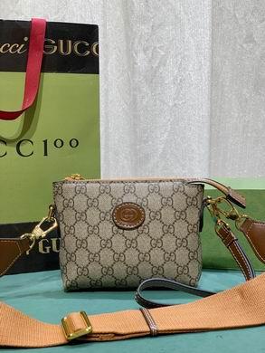 Gucci Bags 1:1 723306 16X13.5X3.5cm DF 2colour