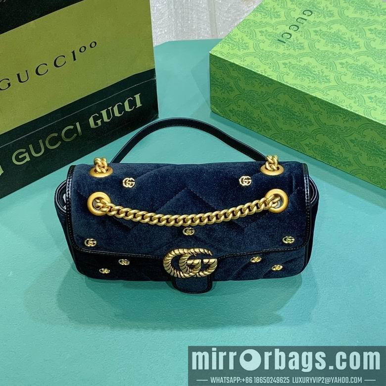 Gucci Bags 1:1 443497 26X15X7cm DF 2colour