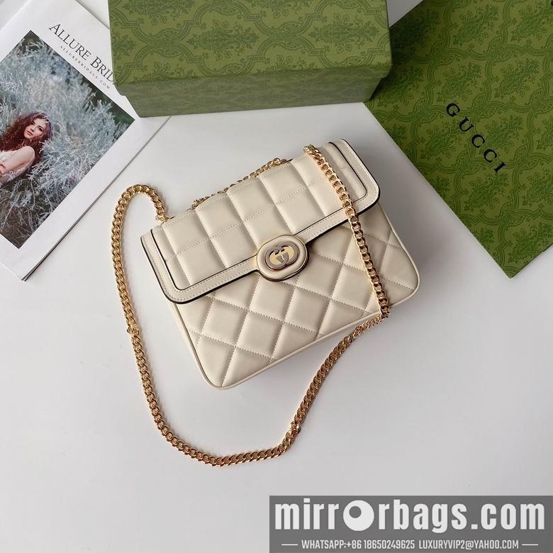 Gucci Bags 1:1 740834 25X19.5X8cm YG 3colour