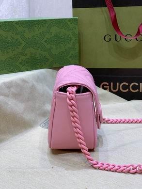 Gucci Bags 1:1 739599 12X12.5X7cm DF 4colour