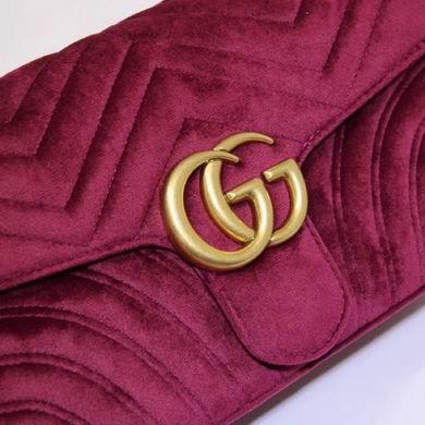 Gucci Bags 1:1 443497 26X15.5X6cm DF 4colour