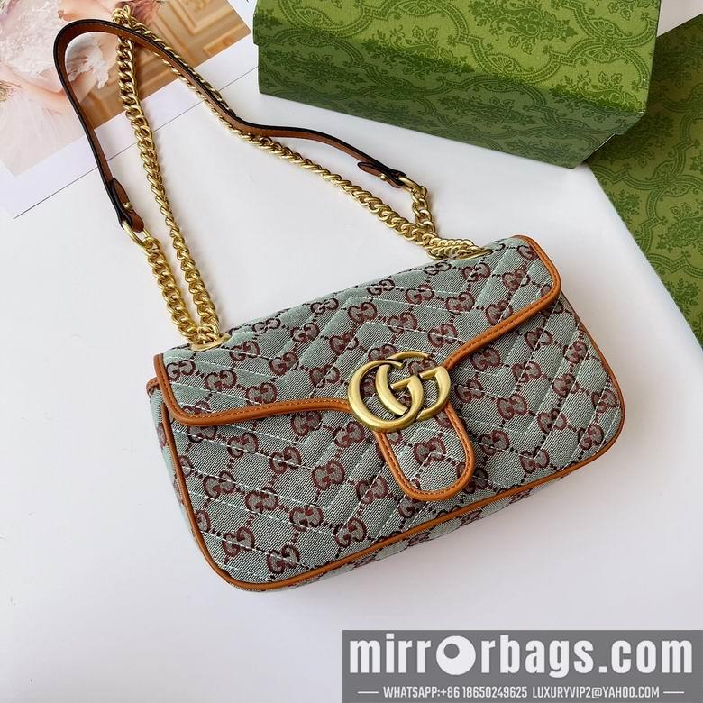 Gucci Bags 1:1 443497 26X15X7cm DF