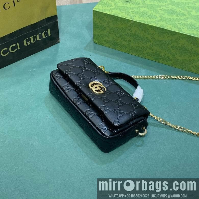Gucci Bags 1:1 806017 21.1X12.4X4.6cm DF 2colour